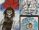 SLAYER Live Undead 2008 12'' Vinyl LP LIMITED  EDITION clear with blue splatter