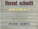 SCHMITT String Quartet op.112 CHAMPEIL QUARTET Pathe DTX 232 French LP RARE