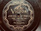 HARLEM JAZZ: THE MISSOURIANS - ‘400 HOP/ SCOTTY BLUES’ VICTOR V-38084