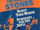 THE ROLLING STONES 45 HONKY TONK WOMEN+PS HOLLAND RARE 1976 SLEEVE