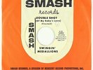 Garage R&B 45 - Swingin Medallions - Double Shot Of My Baby's Love - Smash - VG+