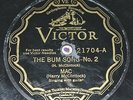 78 Mac (Harry McClintock) VICTOR  21704  Folk  V/V-  Plays Well For The Grade