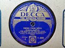 HOT CLUB OF FRANCE - Swing From Paris / Them There Eyes 78 rpm disc (A+)
