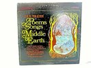J.R.R. TOLKIEN - POEMS AND SONGS OF MIDDLE EARTH - 1967 US RELEASE - VINYL, LP
