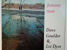 Dave Goulder & Liz Dyer - January Man - Rare 1970 UK Folk LP - Argo ZFB-10