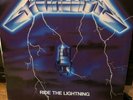 METALLICA - Ride The Lightning 1984 First release on electra