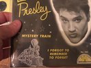 Elvis Presley Mystery Train 45 Sun Records Rare Red Press OOP