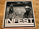 Infest Slave LP Red Vinyl Hardcore Punk Powerviolence