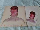 DAVID BOWIE, ALADDIN SANE VINYL LP 1973 USA ORIG PRESS WITH RARE USA FAN CLUB