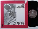 CHET BAKER/WOLFGANG LACKERSCHMID Ballads For Two SANDRA LP VG++/VG+ germany
