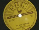 ROCKABILLY DOOWOP 78 -  GLENN HONEYCUTT- I'LL WAIT FOREVER  -HEAR - 1957 SUN 264