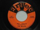 1962 DEBUT Release: THE BELAIRS - Mr. Moto / Little Brown Jug - Arvee A-5034  EX