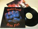 MOTORHEAD...IRON FIST.. RARE UK ISSUE ALBUM..BRONZE...BRNA 539