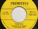 PRIMITIVE Creation of Music/She Played Me For a Fool SWEET SOUL FUNK 45 hear