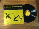 Miles Davis Quintet LP - Relaxin - Prestige 7129 - PRLP 7129 - W 50th St NYC RVG