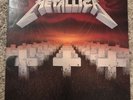 Metallica - Master of Puppets LP Vinyl 1986 Elektra Orig 1st Press VG