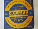 1940's howard home recording discs five 6 1/2 inch type 6c for better recording