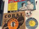 MICKEY MANTLE I Love Mickey Promo & Reg Records Pinback Rock & Roll Songs Mag'56