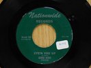 George Darro 45 Too Much Snow bw Eye'n You Up Nationwide Records rockabilly