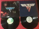 Van Halen (S/T) first album - Van Halen II  *Vinyl Lp both Los Angeles Pressings