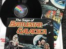 The Saga Of Battlestar Galactica Ft. The Original Cast Vinyl LP + POSTER 1979 EX