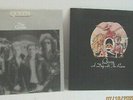 2-ALBUMS-LOT-QUEEN-A DAY AT THE RACES-INSERT-GF-& THE GAME-