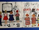 GUIDO CREPAX BELLISSIMA COPERTINA PER UN DOPPIO SINGOLO CON FLEXI NATALIZI