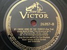 GRAY GORDON Wizard of Oz songs IF I WERE KING OF THE FOREST 1939 Victor 78