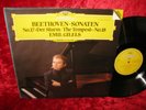 1982  GERMAN NM DG DIGITAL STEREO 2532 061 BEETHOVEN SONATAS 17 & 18 EMIL GILELS