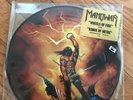 Manowar Wheels Of Fire Vinyl PROMO Picture Disc RARE 12