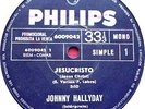 JOHNNY HALLYDAY - JESUS CHRIST / ON ME RECHERCHE - PROMO 7
