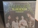 Metallica To Live is to Die 2016 Egg Raid Records 2LP Rare Live Recording