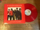 Television Red Vinyl LP - Adventure - Elektra K 52072 UK Pressing