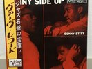 DIZZY GILLESPIE / SONNY SIDE UP JAPAN FIRST ISSUE LP PROMO WHITE LABEL W/OBI,