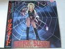 LITA FORD out for blood 1983 JAPAN 25PP-85 PROMO LP OBI/INS EX/EX