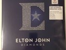 ELTON JOHN DIAMONDS LP 2 LP ULTIMATE GREATEST HITS TRANSLUCENT BLUE VINYL