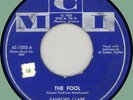SANFORD CLARK The Fool / Lonesome for a Letter 45rpm MCI 1956 Arizona rocker