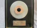 Helen Reddy Framed Gold Record Award Single 