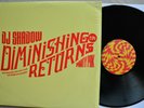 DJ Shadow Diminishing Returns Party Pak  2-LP Vinyl 2003 NM Minty