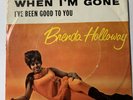 RARE 45 RPM RECORD: “When I’m Gone” / “I’ve Been Good To You” Brenda Holloway FB