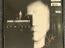 John Carpenter SIGNED Lost Themes Remixed Colored Vinyl Record Red Clear Swirl