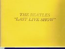THE BEATLES - LAST LIVE SHOW RARE TRADE MARK OF QUALITY BLUE VINYL LP