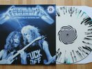 LP METALLICA - LIGHTNING FALLS ON ROYAL OAK - WHITE SPLATTER VINYL NEW