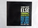 Cannonball Adderley Somethin' Else Blue Note GXF 3001 Japan PROMO, KING  LP