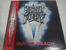 BLIND FURY-Out Of Reach JAPAN 1st.Press w/OBI Satan Blitzkrieg Angel Witch Venom