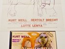 THREEPENNY OPERA 1958 Box Set LPs with Graphics POSTER by BEN SHAHN Brecht Weill