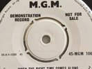 Clyde McPhatter,DEMO,When The Right Time /Think Me A Kiss, N.Mint, MGM,1960,Soul