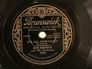 JAZZ DON REDMAN ORCH HARLAN LATTIMORE It's All Your Fault BRUNSWICK 6585  E--