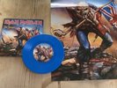 Iron Maiden Limited Edition 7” The Trooper Blue Vinyl & Poster
