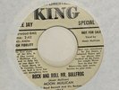 MOON MULLICAN: Rock And Roll Mr. Bullfrog / I'm Mad With You 45 (dj, bio) VG+